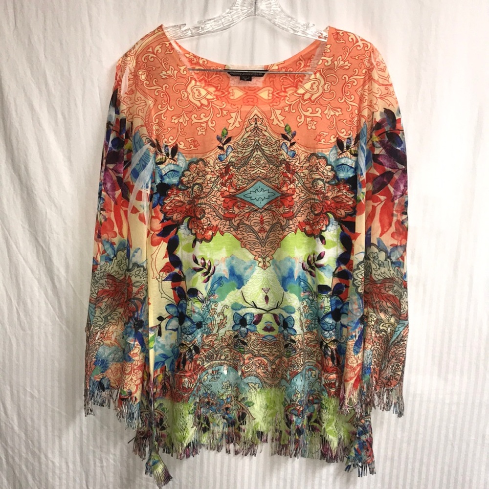 MUSHBABY SIENNA ROSE COLORFUL BLOUSE